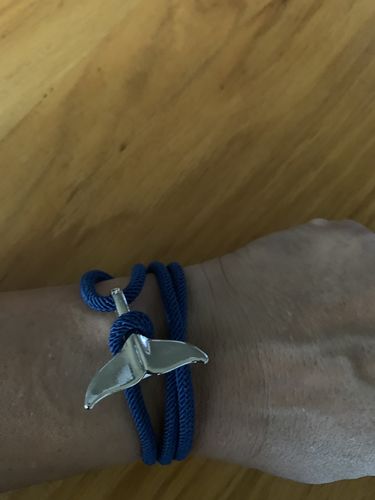 Customer photo review of "Polar Bear" Tracking bracelet
