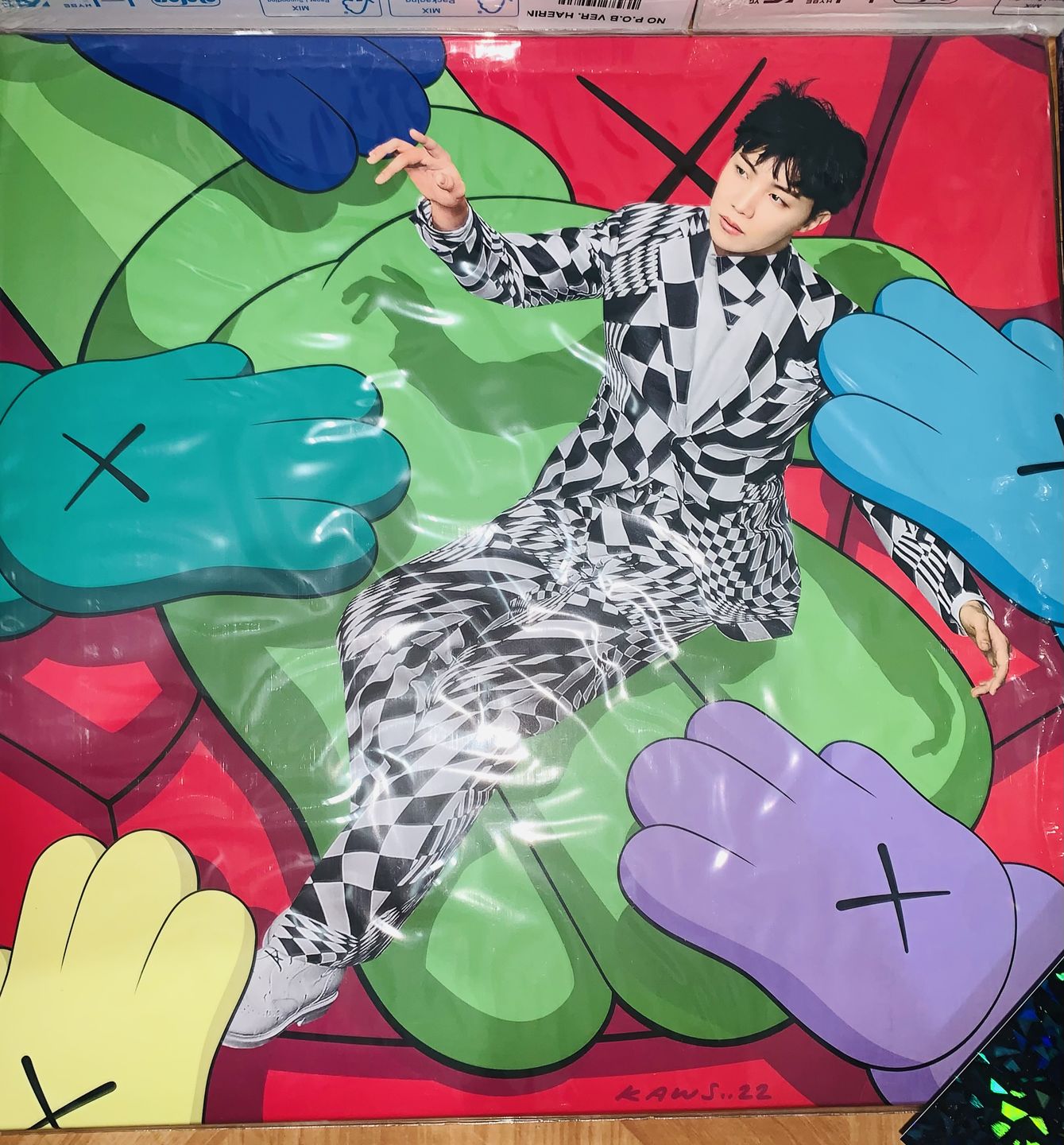 Customer photo review of J-HOPE - 1ST SINGLE ALBUM JACK IN THE BOX VINYL (LIMITED EDITION)