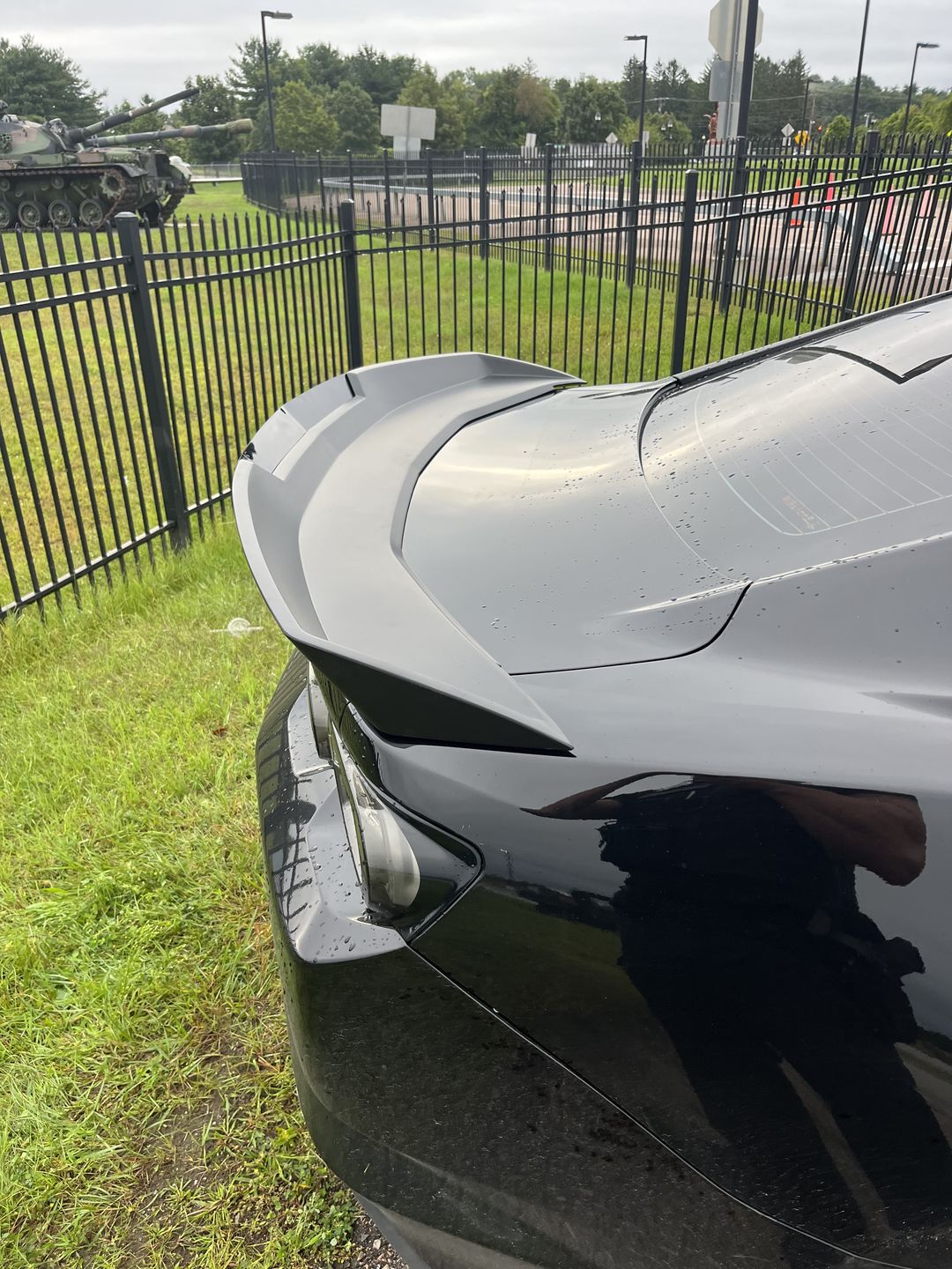 Customer photo review of 6th Gen Camaro Track Package Rear Trunk Spoiler Wing
