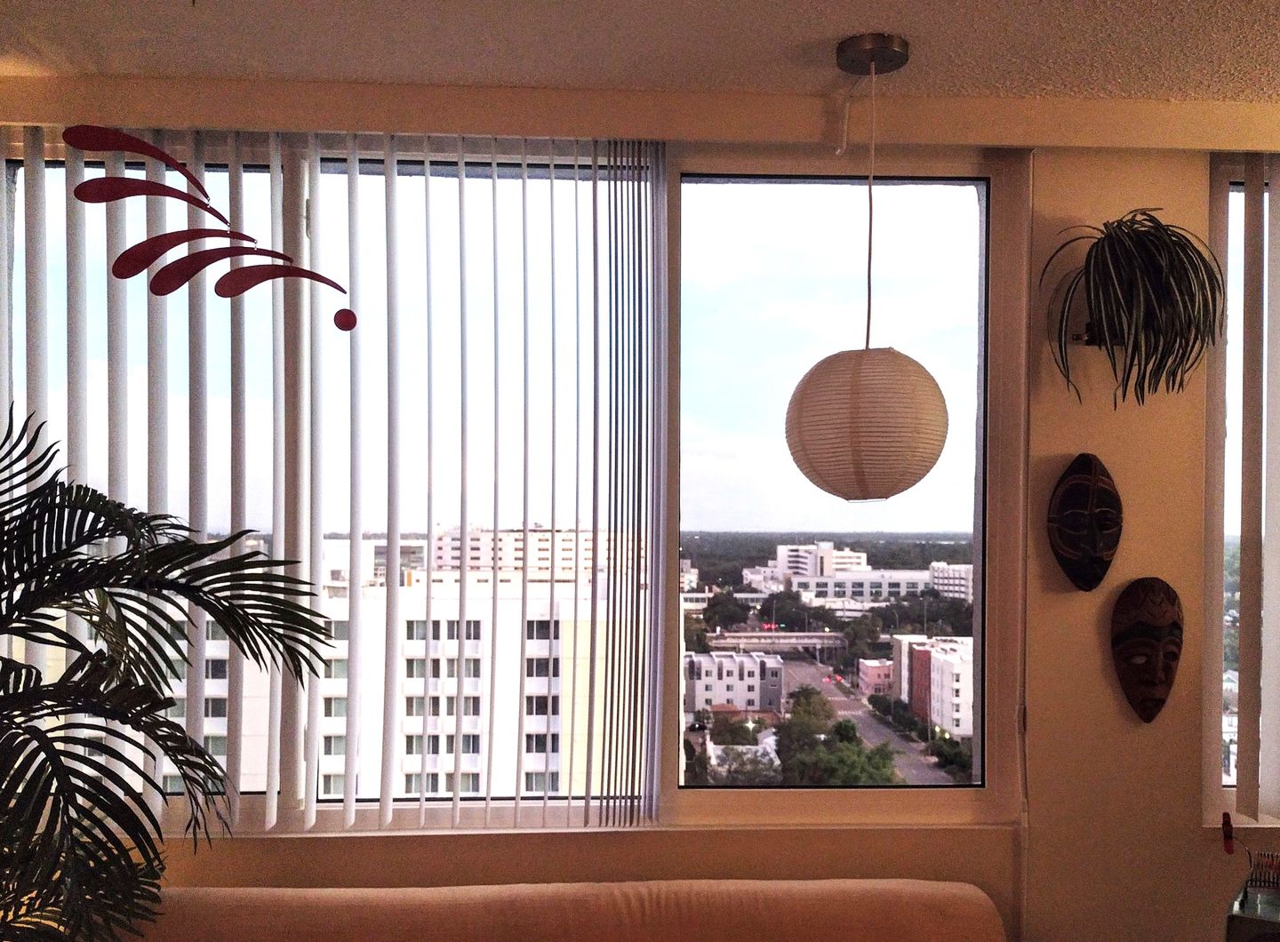 Customer photo review of 12" White Fine Line Premium Even Ribbing Paper Lantern, Extra Sturdy