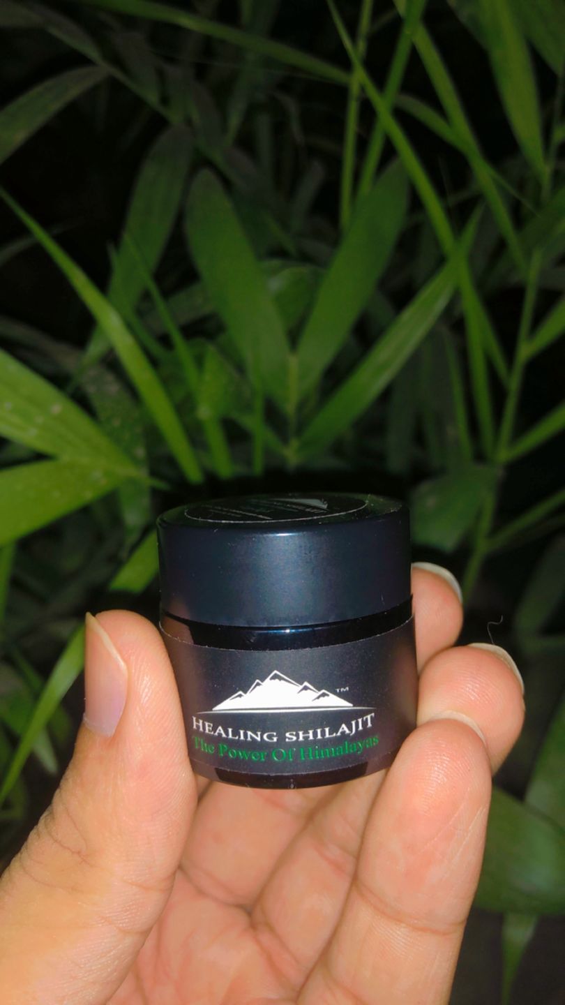 Customer photo review of Natural Himalayan Shilajit | 15g