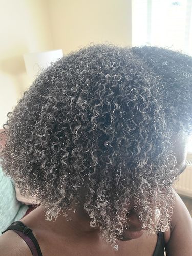Customer photo review of Herbal Infusion - Hair Growth Shampoo