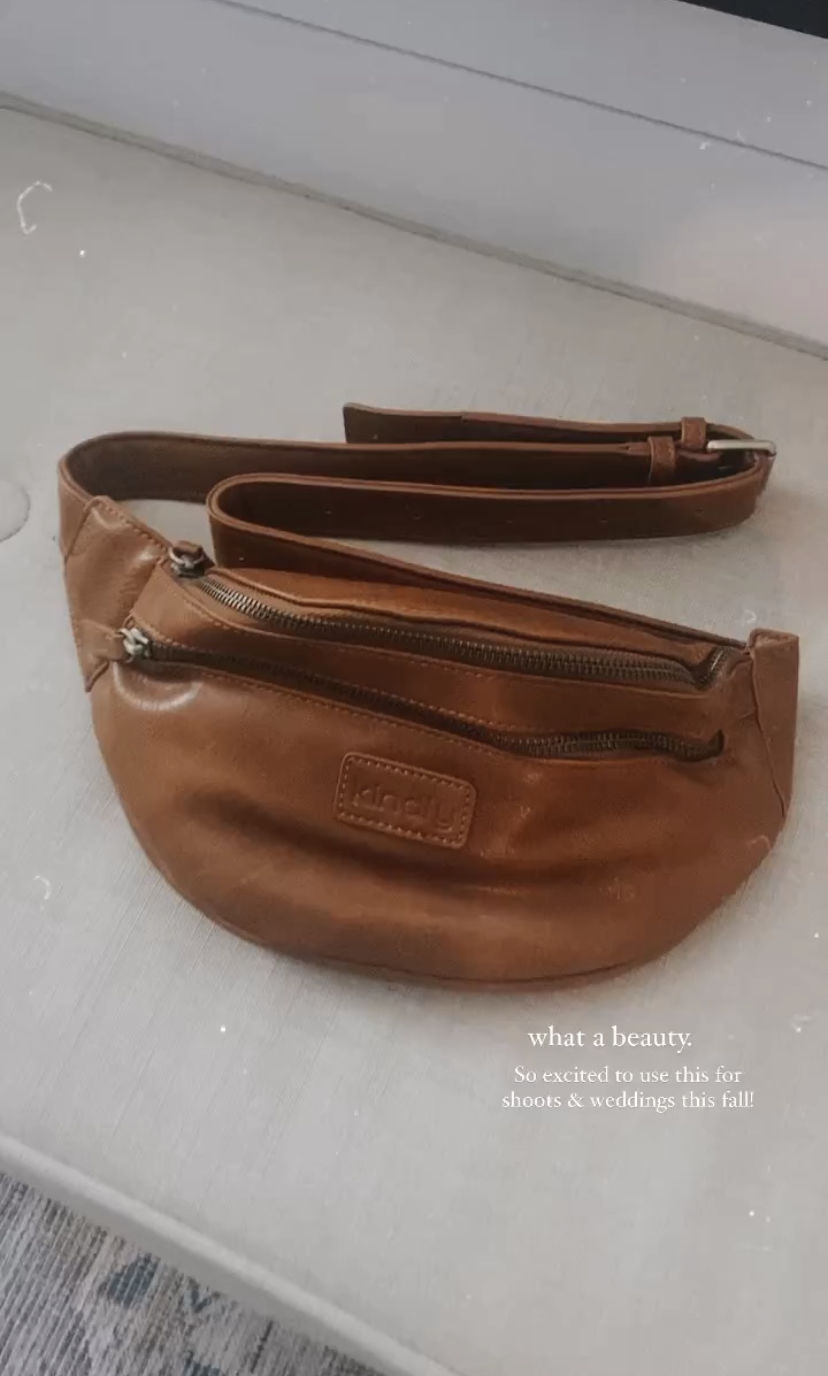 Customer photo review of The Photographer's Fanny Pack-(ORIGINAL SIZE PRE-ORDER FOR LATE OCT. SHIPPING)