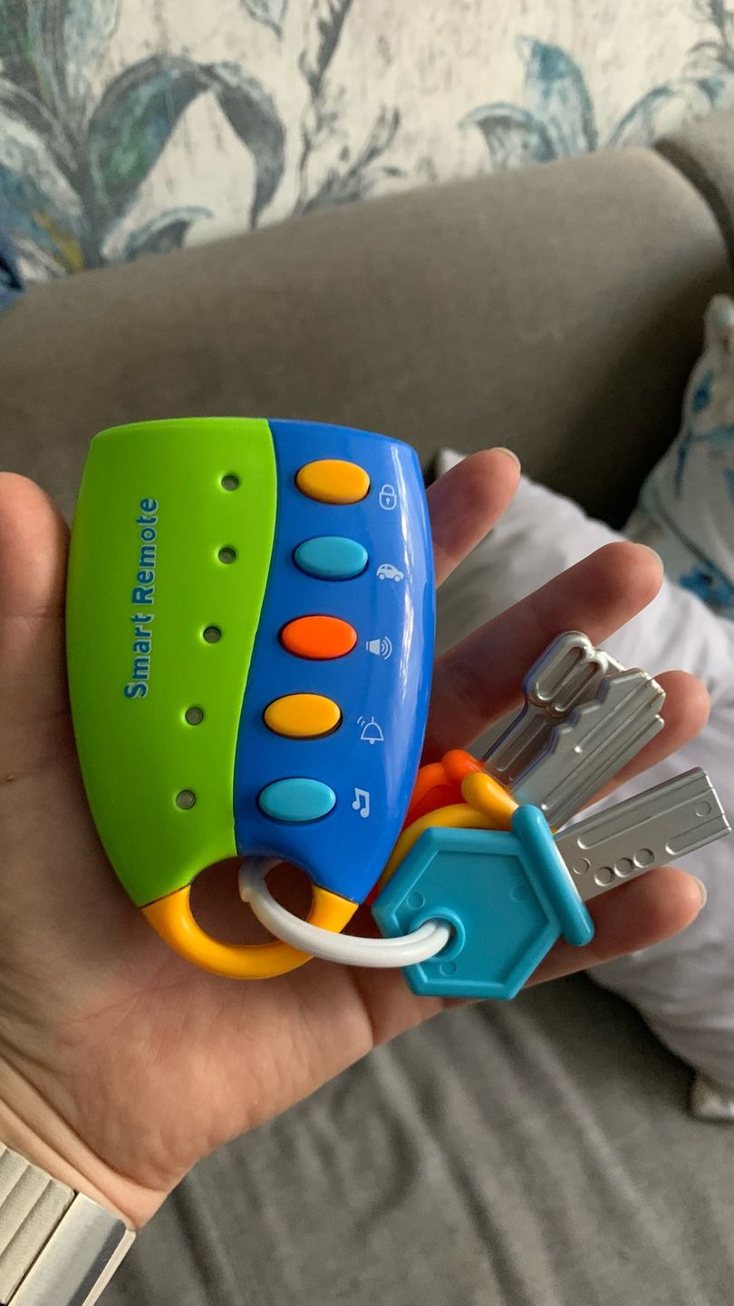 Customer photo review of Car Keys Music Toy
