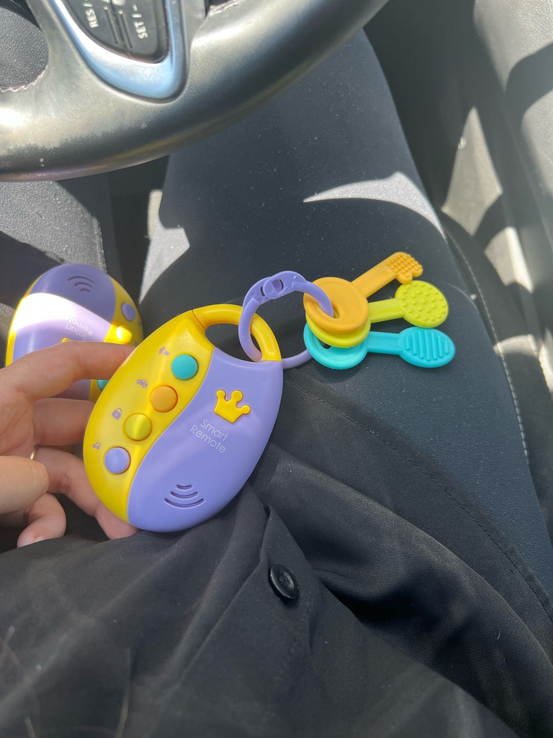 Customer photo review of Car Keys Music Toy