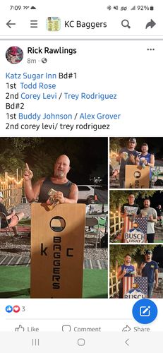 Customer photo review of 2023 Fire Heat Cornhole Bags - Set of 4