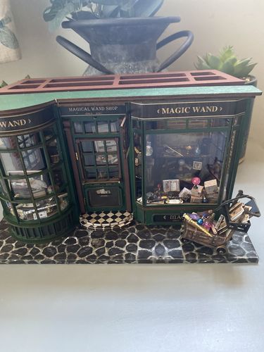 Customer photo review of Magic House DIY Wooden Miniature House Kit