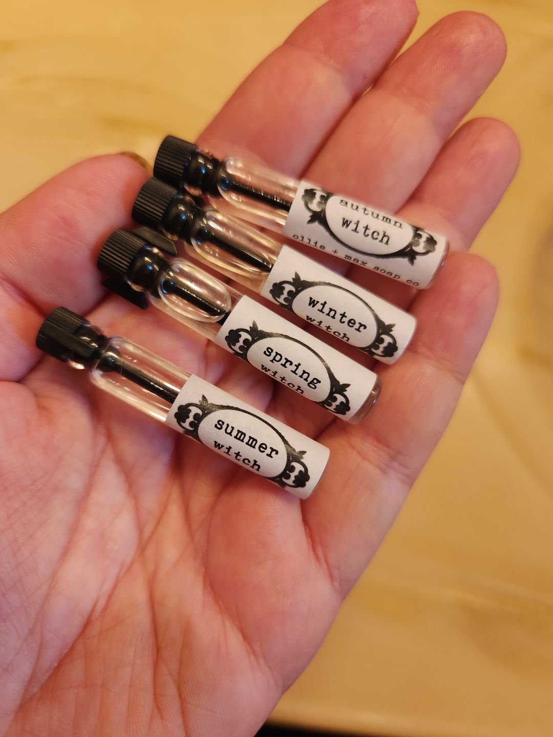 Customer photo review of The 4 Seasons of the Witch - Sample Set