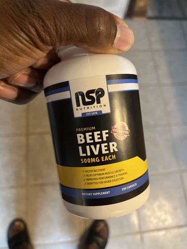 Customer photo review of Desiccated Beef Liver (Power Grass-Fed)