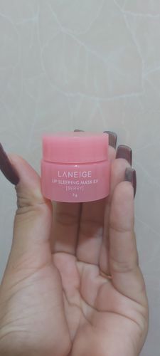 Customer photo review of Lip Sleeping Mask 3g