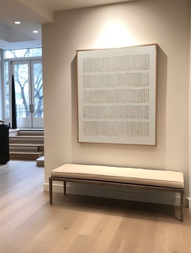 Customer photo review of Wabi-sabi Minimalist Painting #ABAS87