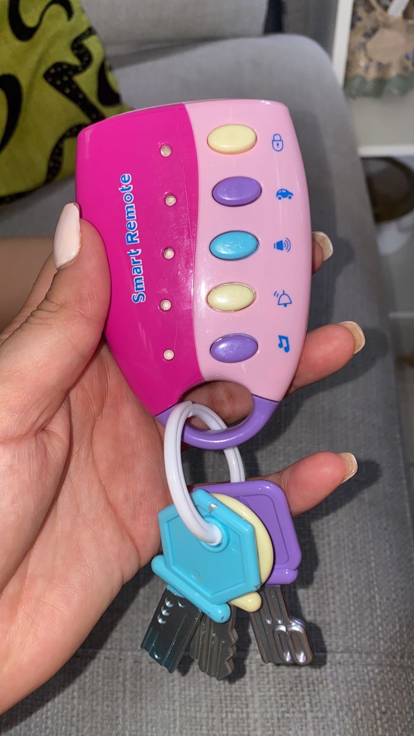 Customer photo review of Car Keys Music Toy