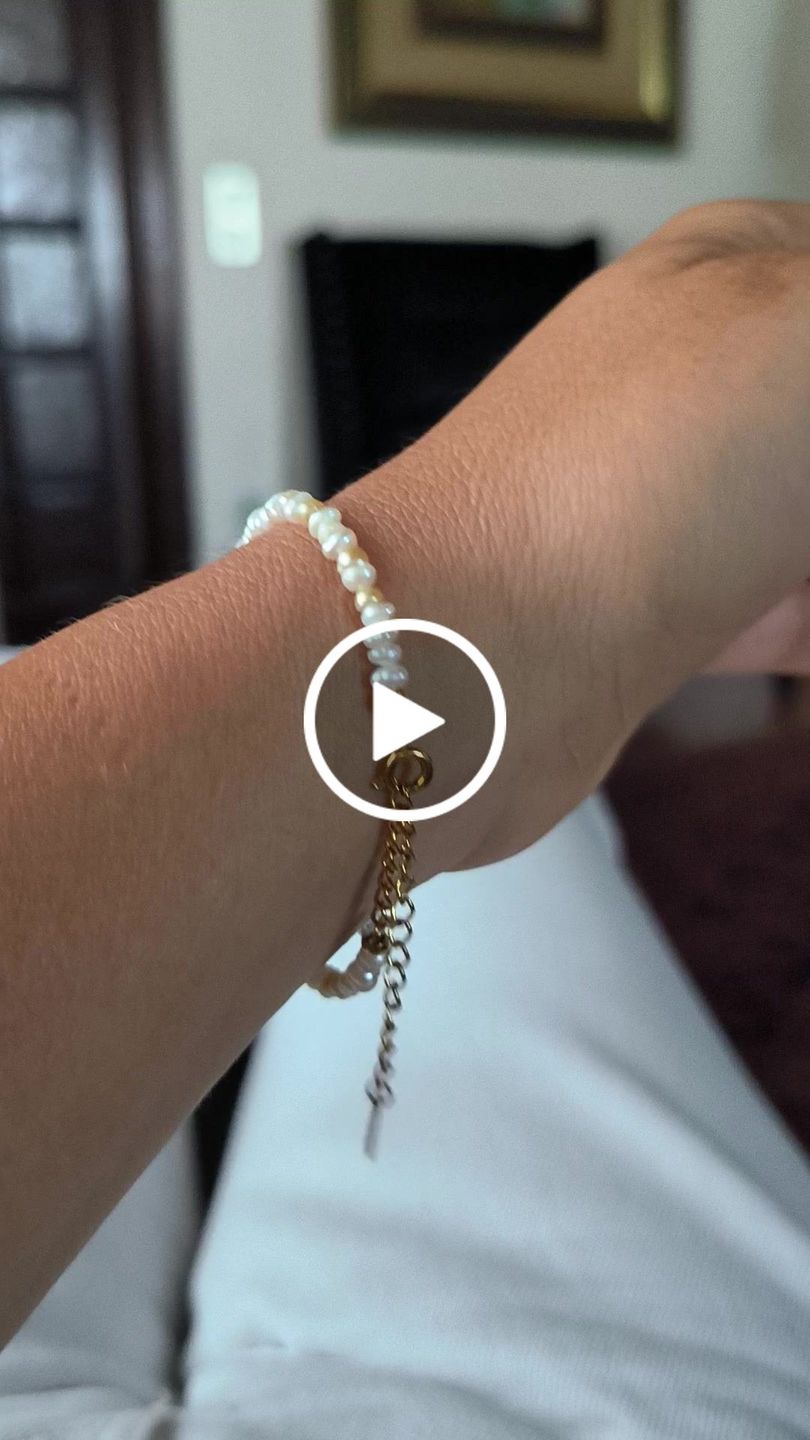 Customer video review of Pulsera Perlitas Ballet Pink