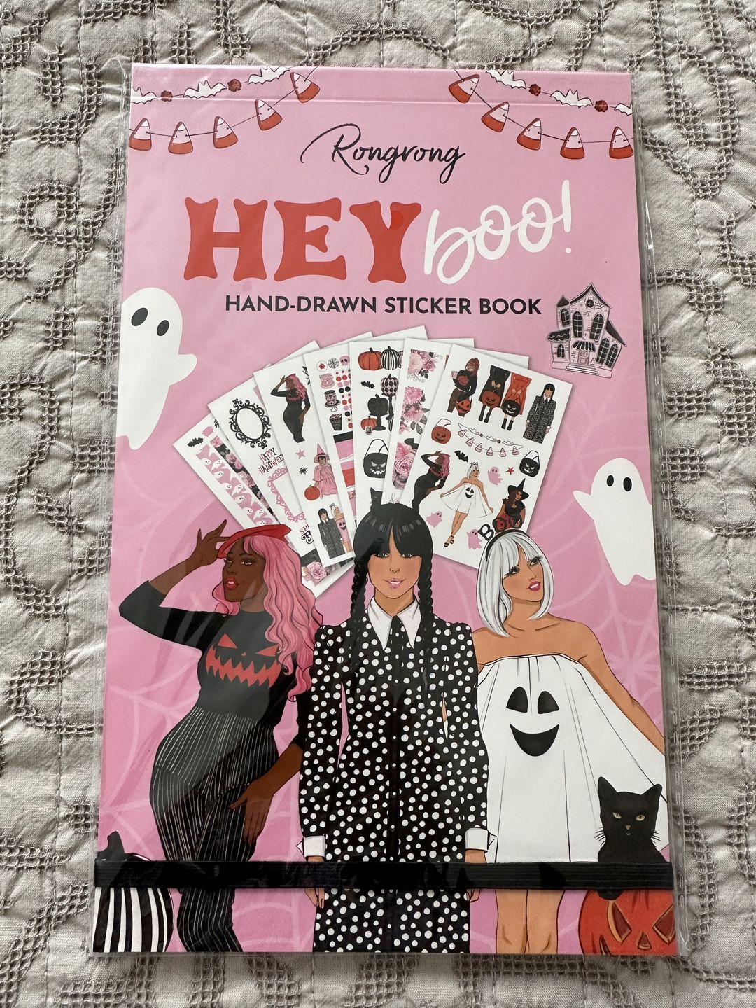Customer photo review of Hey Boo Halloween Sticker Book