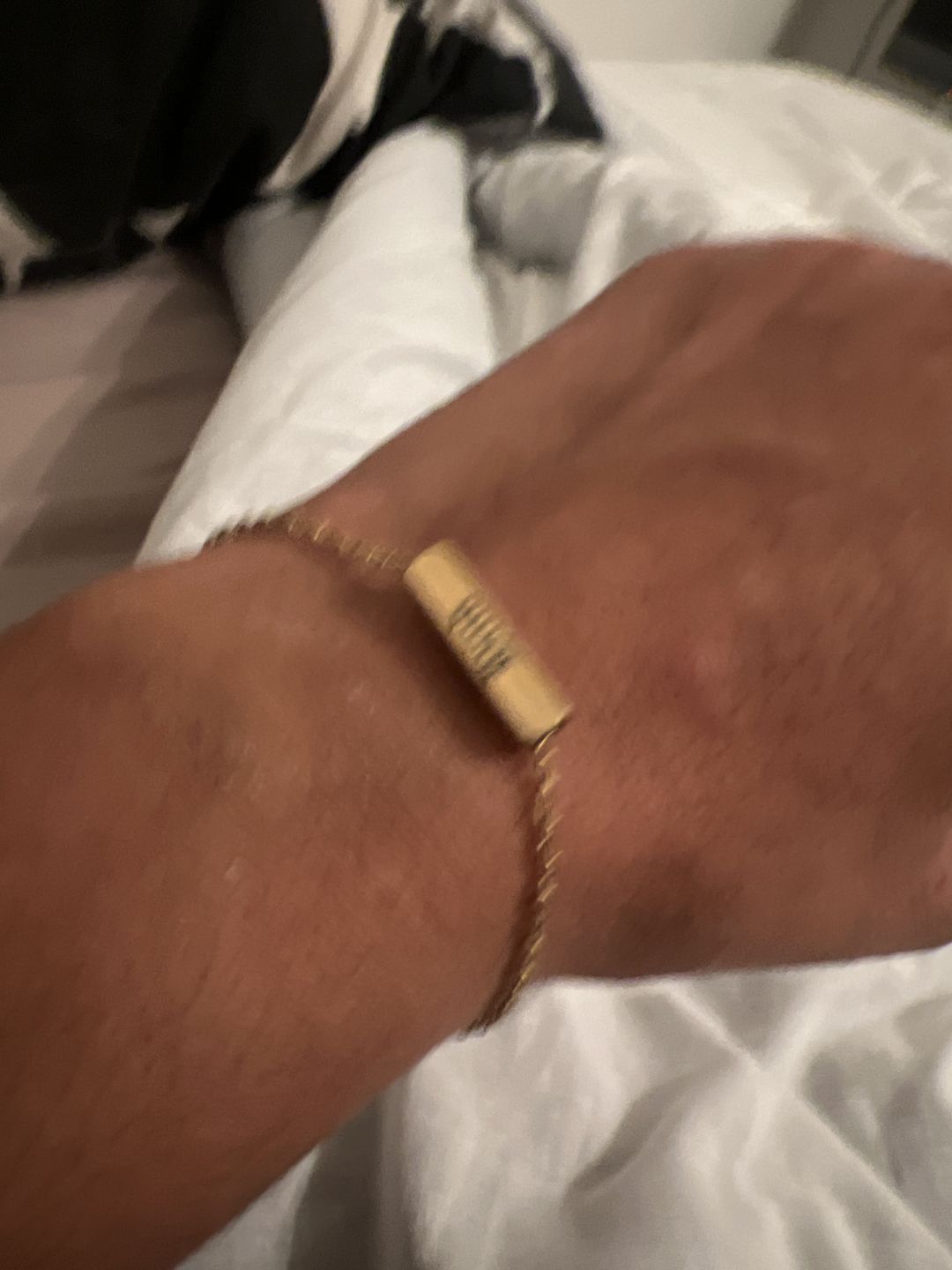 Customer photo review of Collier Plusieurs Prénoms