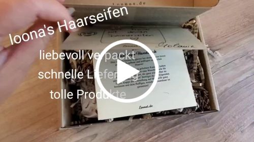 Customer video review of 15% Brennnessel mit Zitrone & Rosmarin Haarseife (Haarwachstum & Haarglanz)