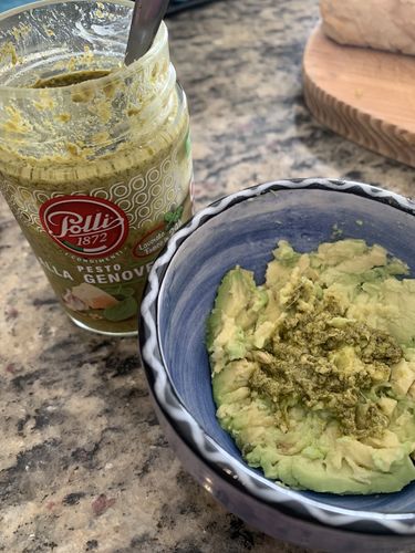 Customer photo review of Polli | Basil Green Pesto 190G