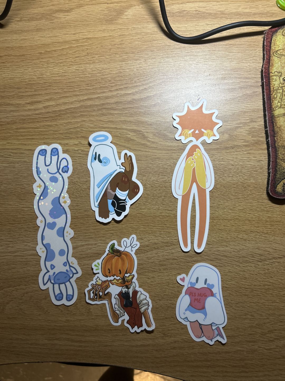 Customer photo review of Sticker Mystery Packs!