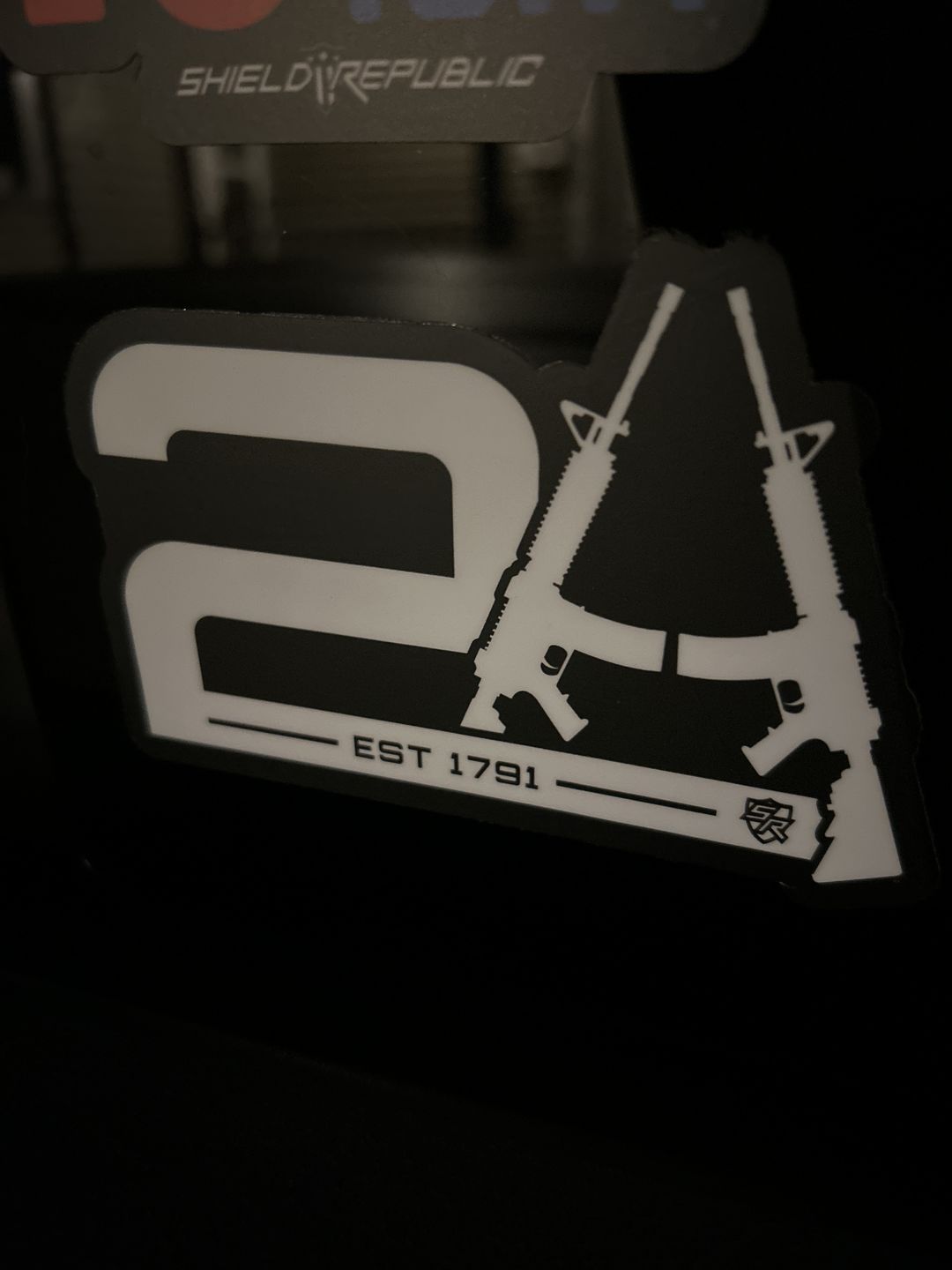 Customer photo review of Mullet Eagle Decal