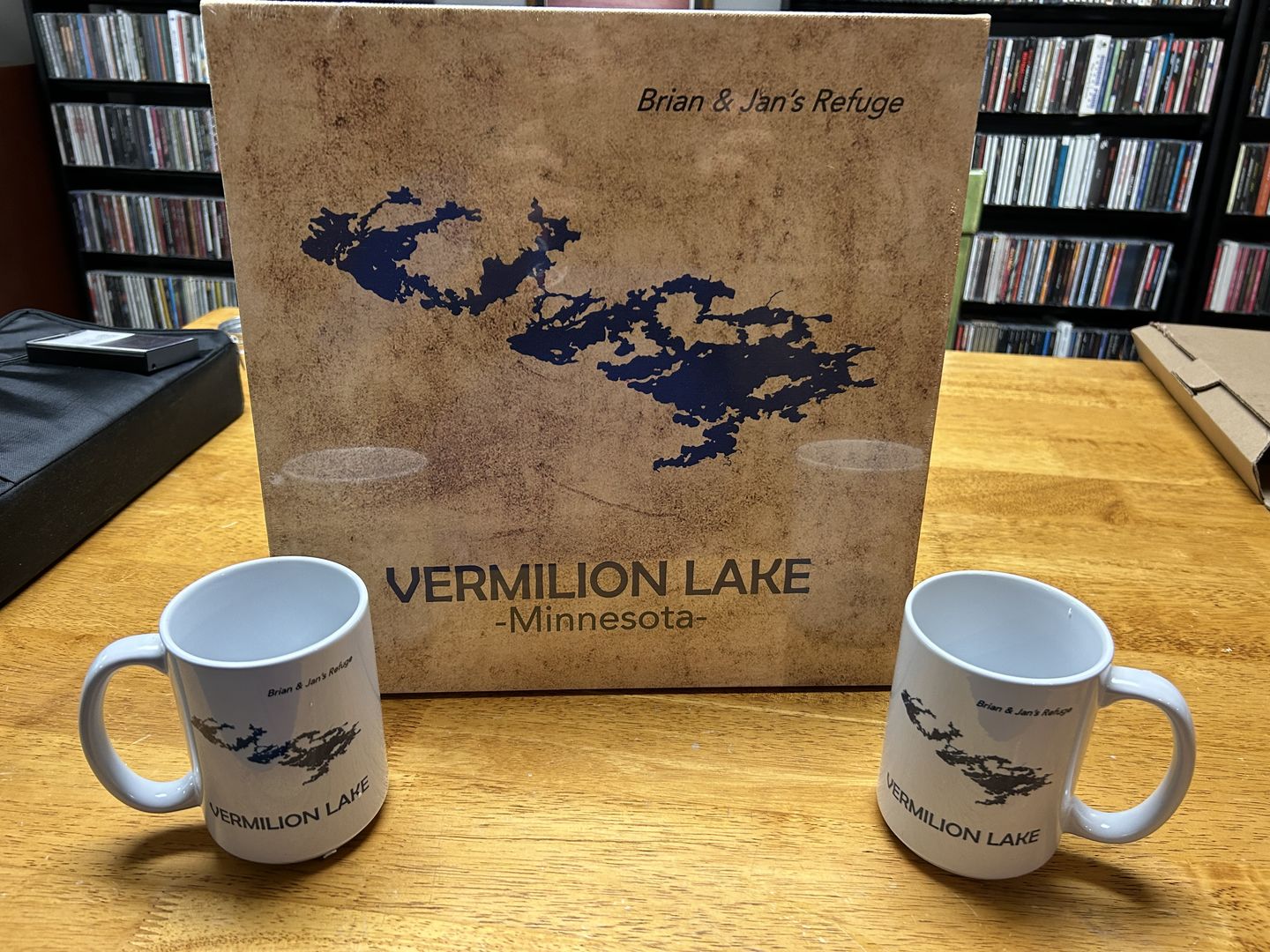 Customer photo review of Custom Lake Square Canvas