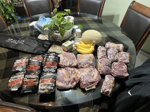 Reseña con foto de un cliente sobre Arrachera Marinada