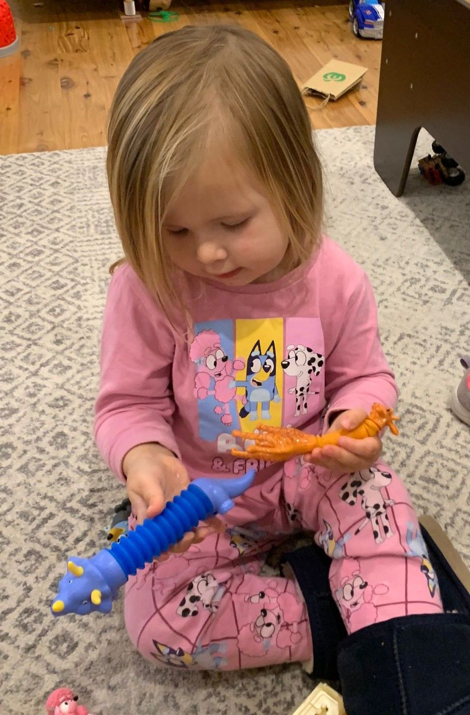 Customer photo review of Extendo Giraffe Pop Tube