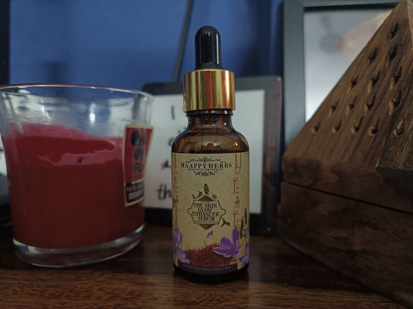 Customer photo review of The Skin Glow Enhancer Serum