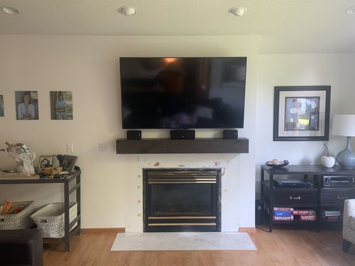 Customer photo review of Contemporary Mantels