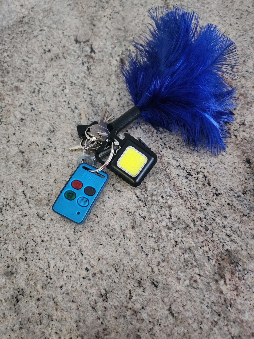 Customer photo review of Lumeo Pro BrightBuddy Keychain Light - Special Offer