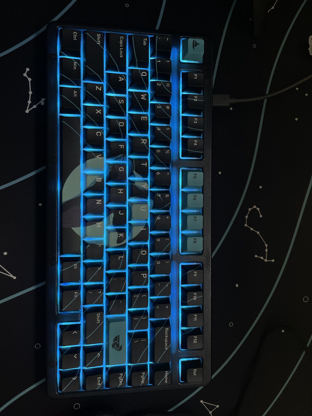 Customer photo review of B0aty x Ghost K75 Keyboard Combo