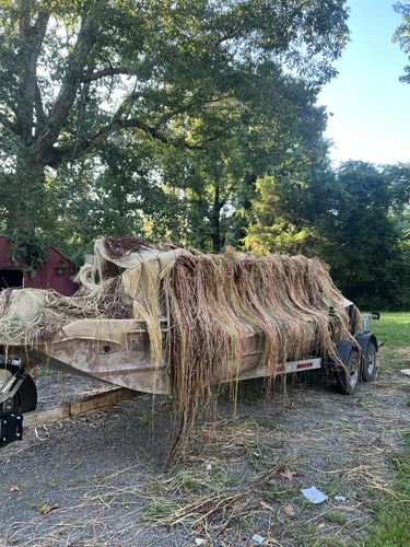 Customer photo review of Hunting Blind Raffia Grass (Pack)