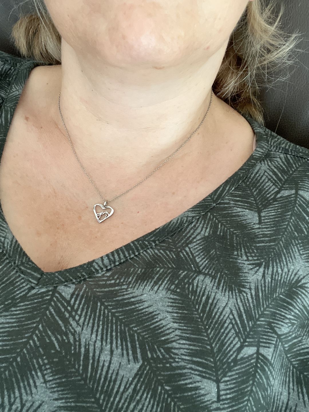Customer photo review of BERGMENSCH® Bergverliebt Halskette 925 Sterling Silber