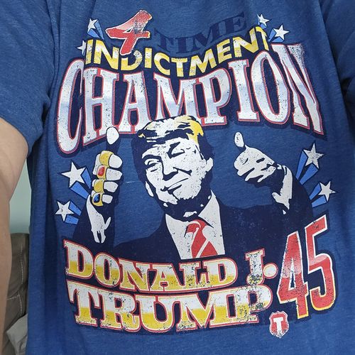 Customer photo review of 4 Time Indictment Champion