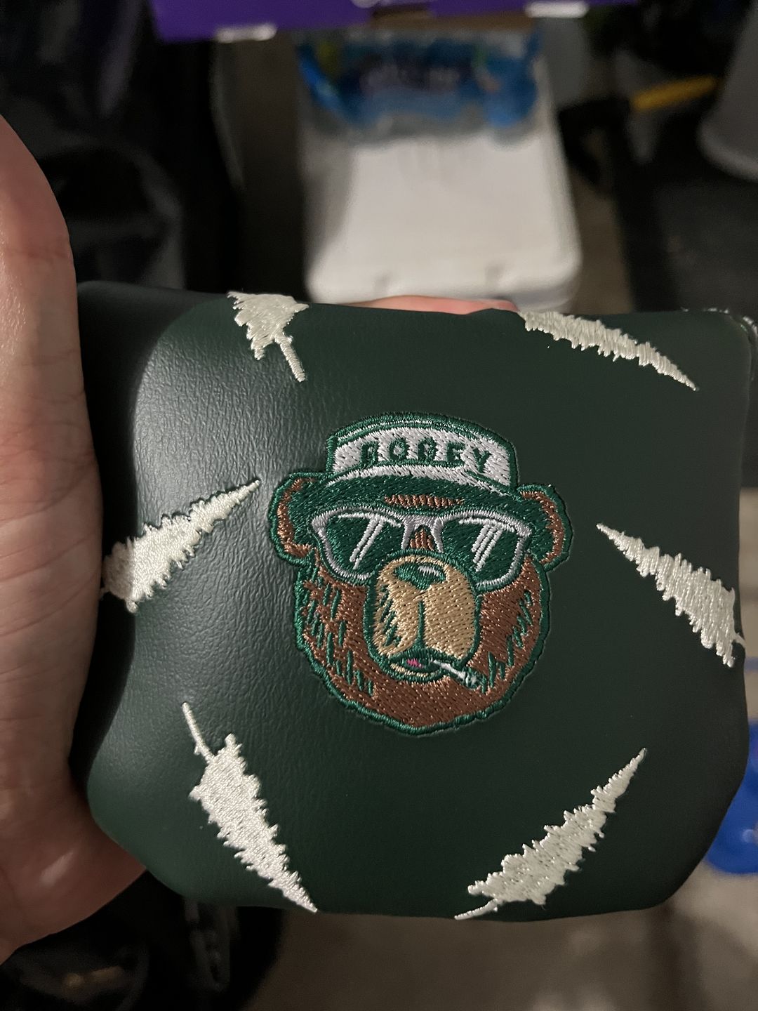 Customer photo review of Bogey Vegan Leather Headcovers