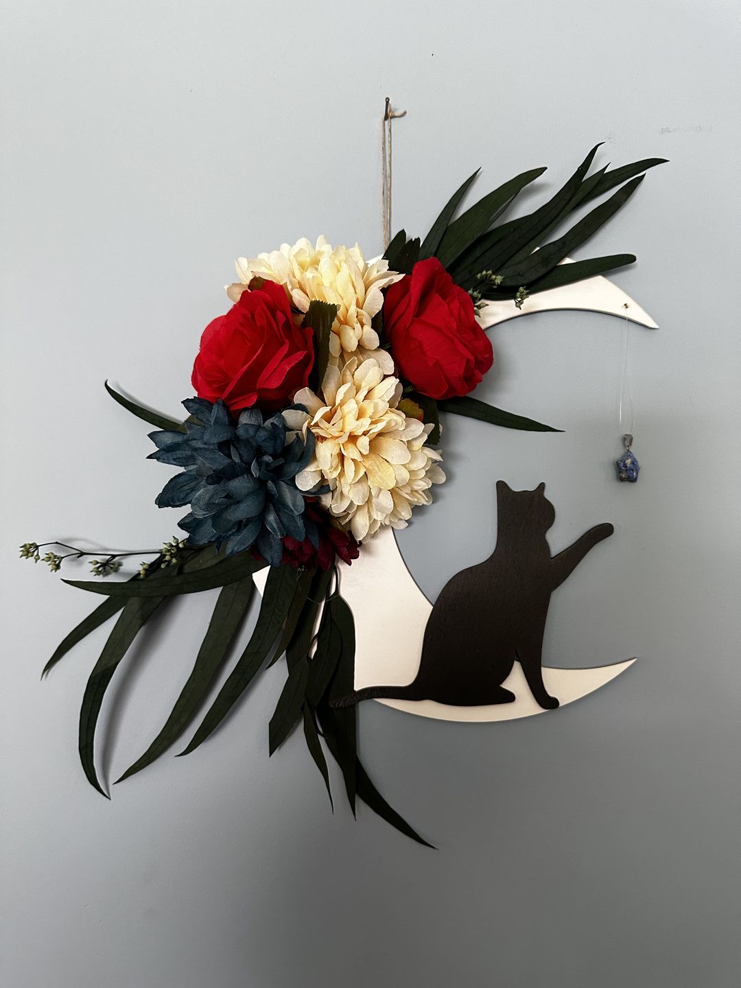 Customer photo review of Unfinished Wood Crescent Moon Shape - Night Sky - Craft - up to 24" DIY