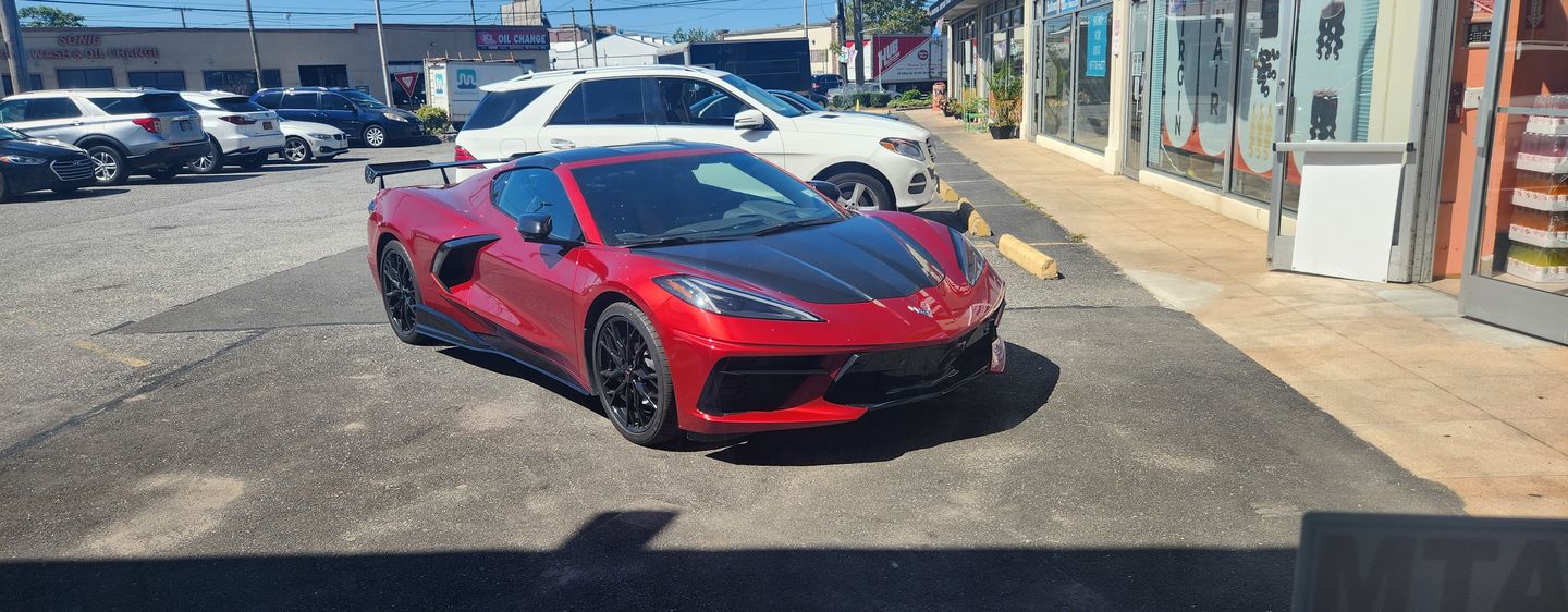 Customer photo review of Chevrolet Corvette C8 3VM Side Skirts Rocker Panels