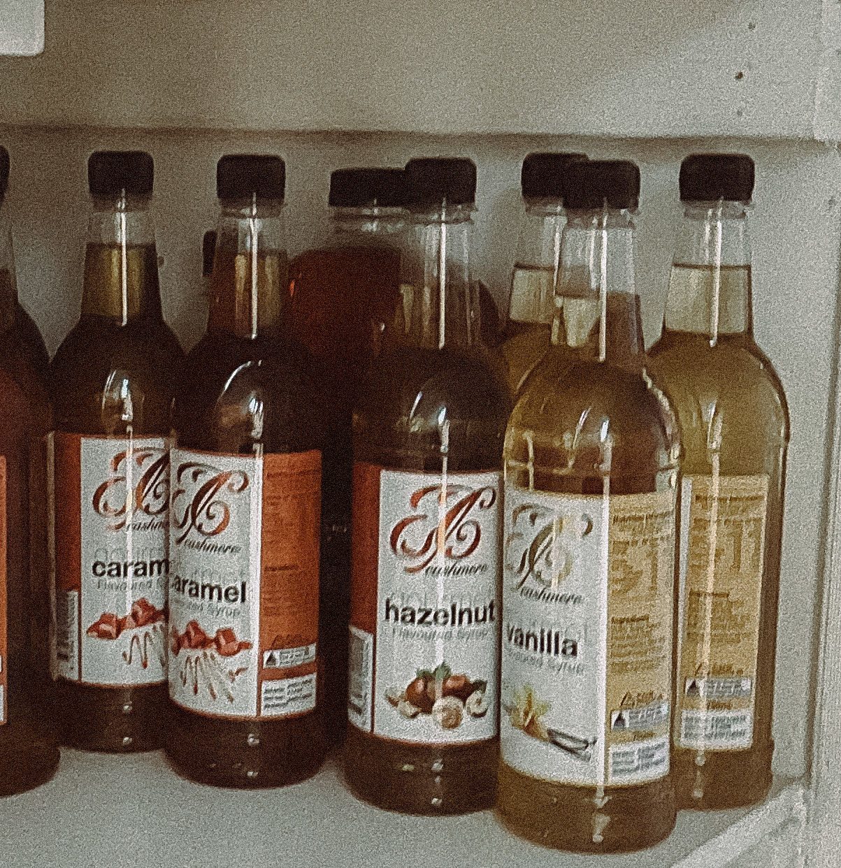 Customer photo review of Vanilla Coffee Syrup