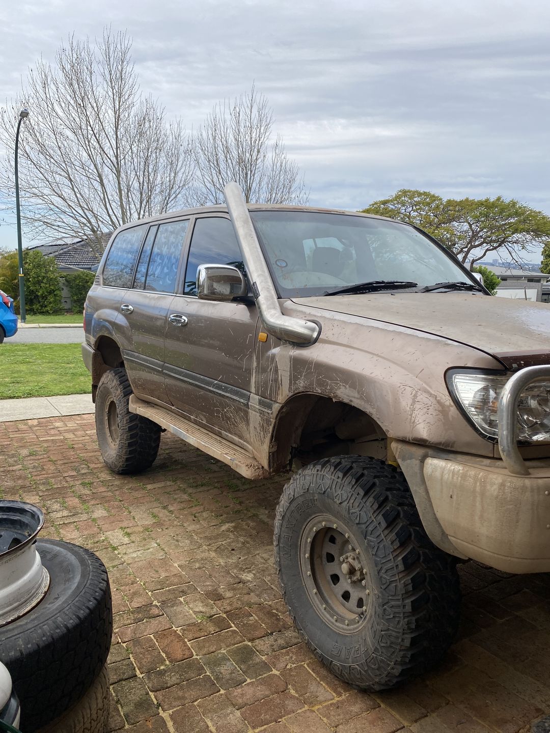 Customer photo review of 105 Series Landcruiser Snorkel