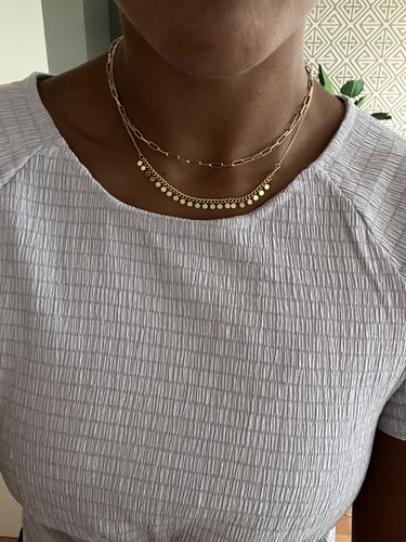 Customer photo review of Station Necklace