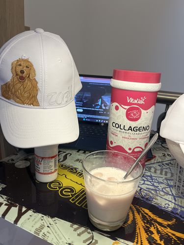 Customer photo review of Batido Colágeno Fresa sin Endulzar con Uva Lifolizada+Stevia Gratis
