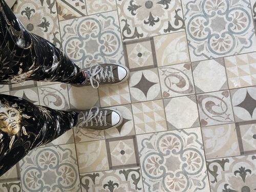 Customer photo review of ¡Último stock! Legging 7/8 Eco Cosmic Love