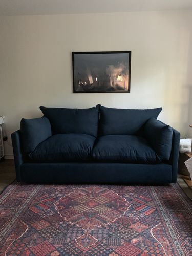 Customer photo review of Soco Loveseat