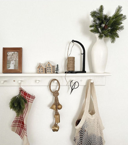 Customer photo review of Forged Iron Jute Dispenser