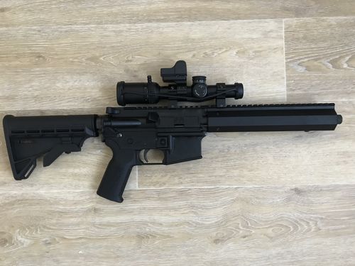 Customer photo review of Vector Optics SCTM-21 kurze 21mm Picatinny Rail zur Montage am 30mm Tubus