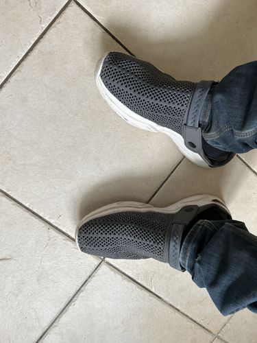 Customer photo review of Sandales d'été évidées orthopédiques - Homme - Nevova