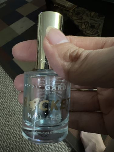 Customer photo review of Rocket Nail Fuel Nail Repair - Clear