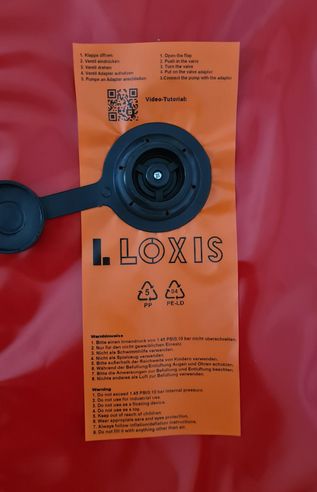 Customer photo review of Loxis® XXL Pool Luftkissen | Pool Polster | Poolkissen | Winterkissen | Luftkissen Pool