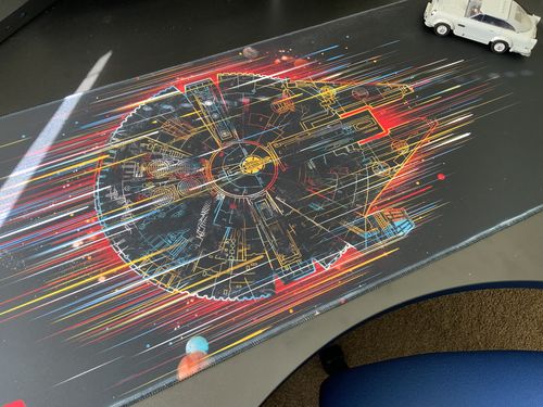 Customer photo review of The Neon Falcon