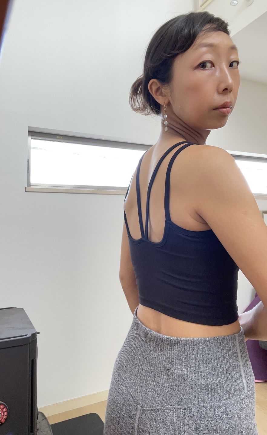 Customer photo review of ZOMIGEN｜ストラップ美背 スポーツブラ タンクトップ パッド縫い付け