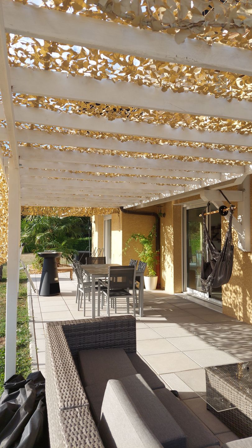 Customer photo review of Filet de camouflage renforcé sable